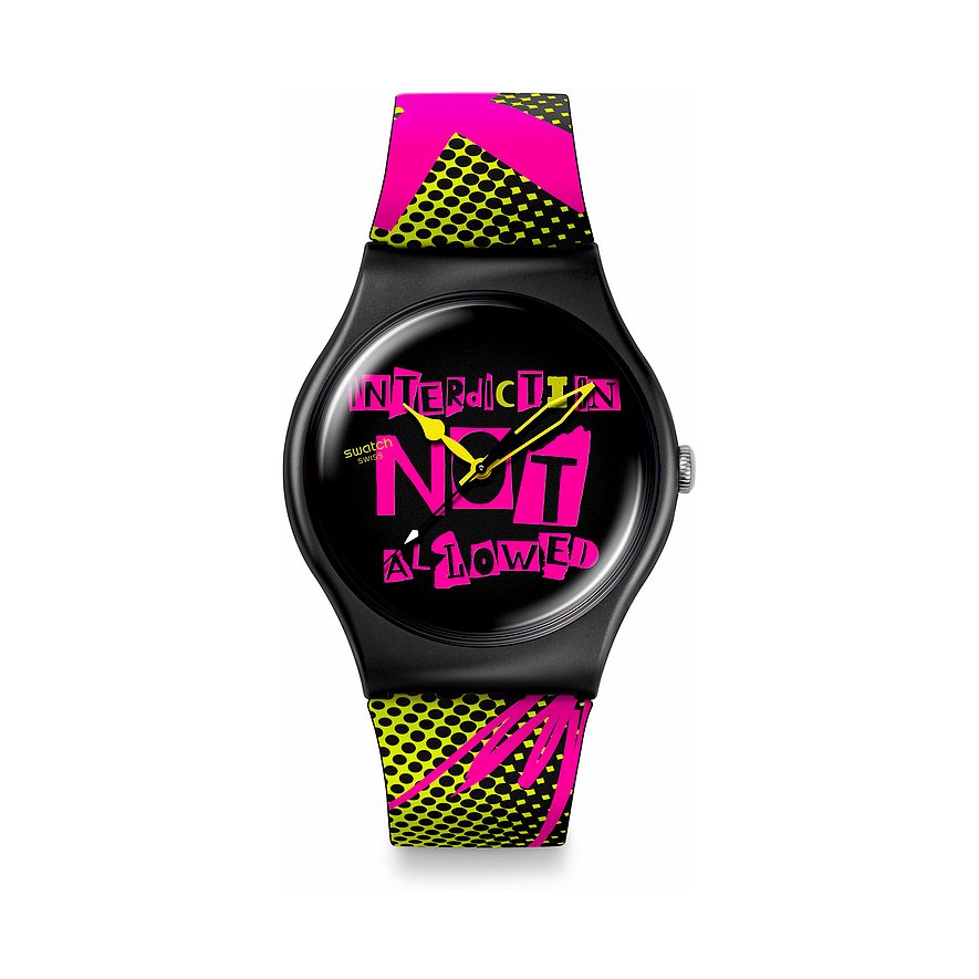 Swatch Unisexuhr 2507 SWATCH NO RULES SO32B121