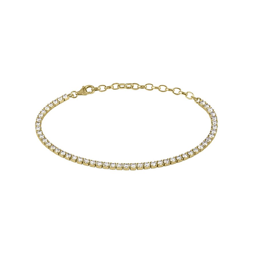 2. Chance - Jacques Lemans Armband SE-B205B, Topas, Damen, 925er Silber, gold