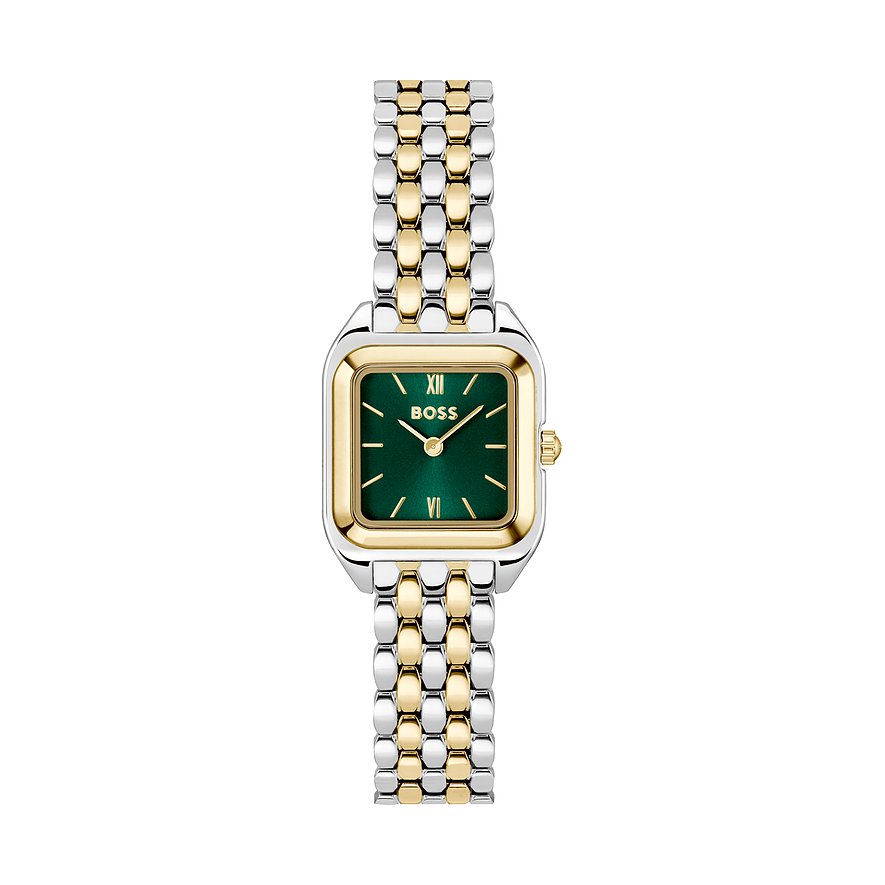 Boss Damenuhr Mae Petite 1502822, Damen, Edelstahl, Armband: Edelstahl, Quarz, analog
