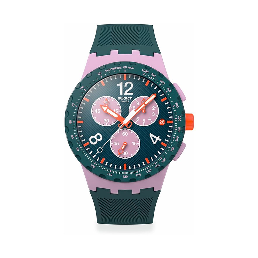 Swatch Unisexuhr 2508 SWATCH ESSENTIALS SUSP400, Unisex, Kunststoff, Armband: Silikon, Quarz, analog