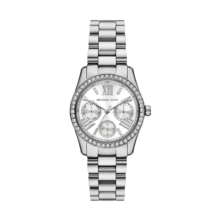 Michael Kors Damenuhr Holiday 2025 MK4979, Damen, Edelstahl, Armband: Edelstahl, Quarz, analog