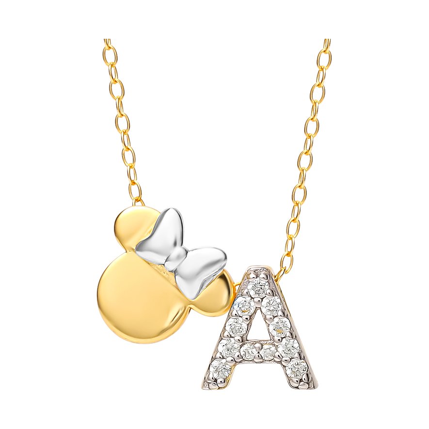 Disney Kette CHRISTMAS COLLECTION, Mädchen, 925er Silber, gold