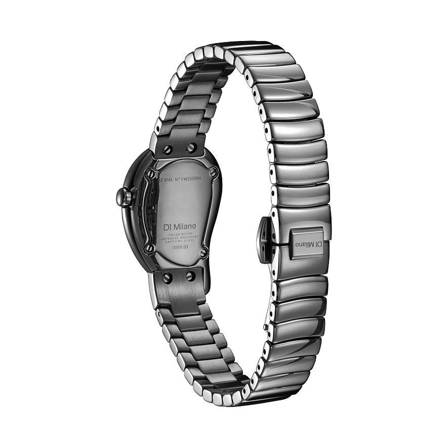 Thumbnail - D1 Milano Damenuhr DRBL03 Edelstahl