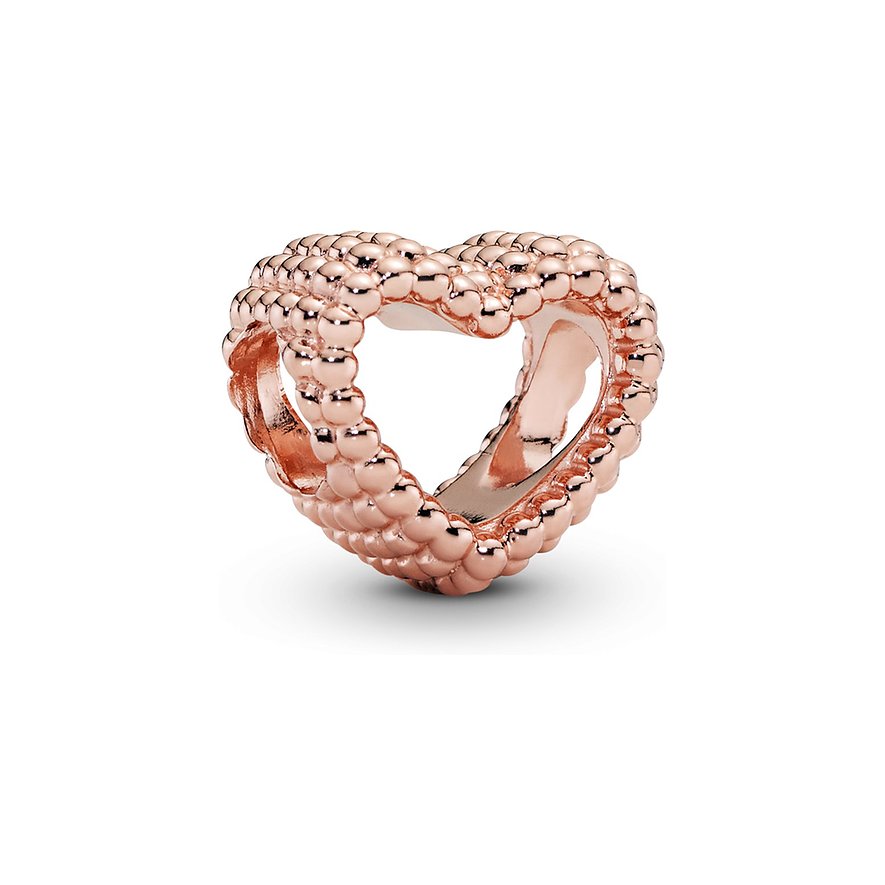 2. Chance - Pandora Charm Offenes Metallperlen Herz 787516
