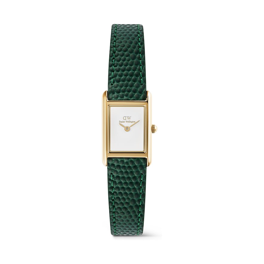 Daniel Wellington Damenuhr Bound Mini DW.DW00100906, Damen, Leder, Armband: Leder, Quarz, analog