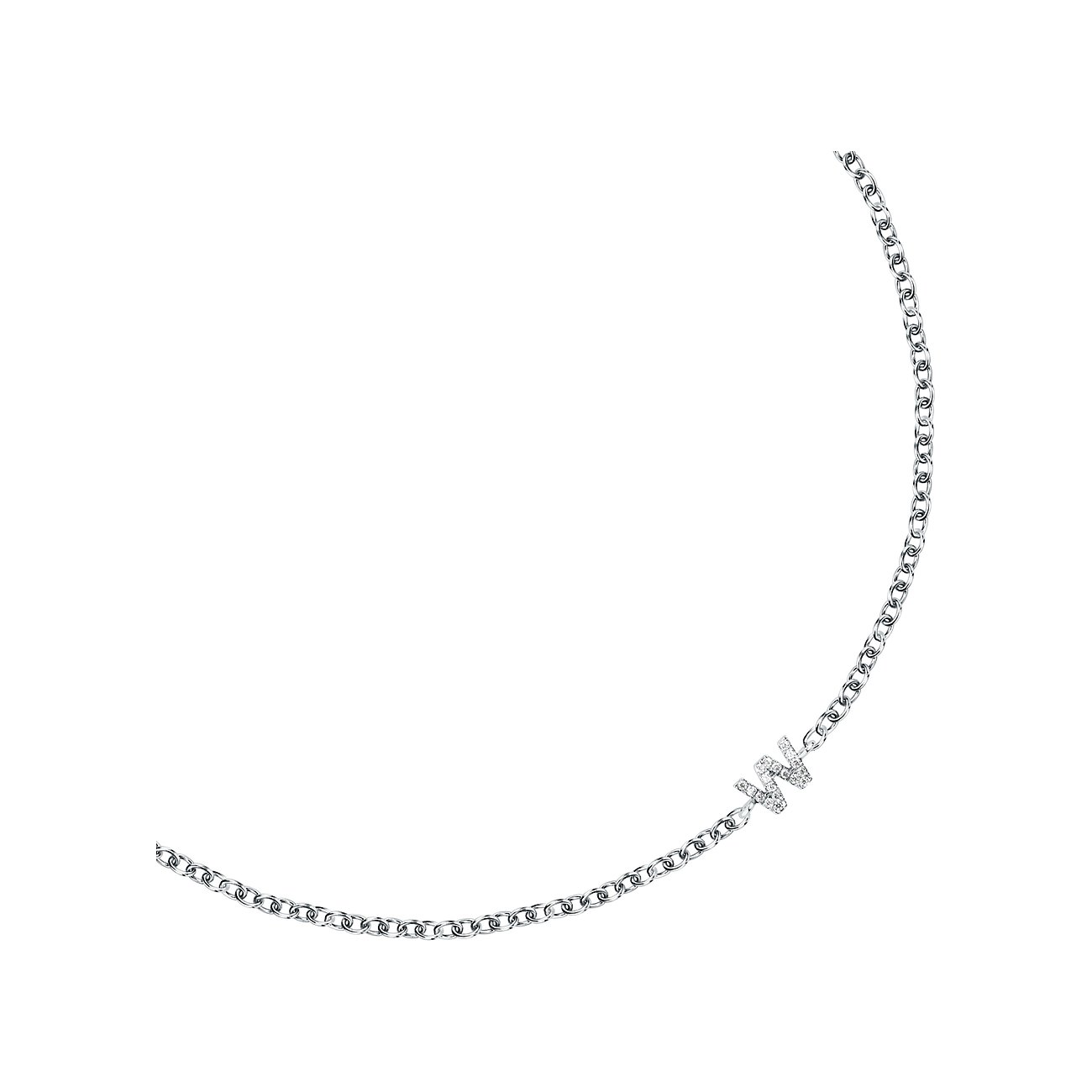 FAVS 925er Silber Armschmuck mit Buchstabe 
