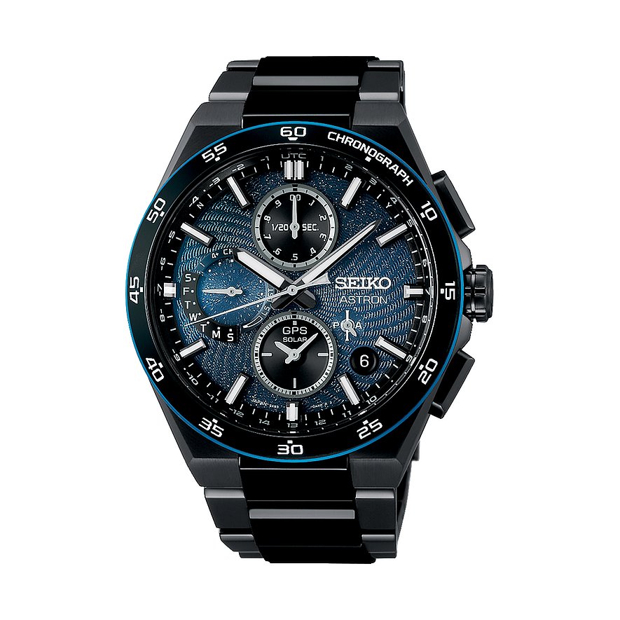 Seiko Herrenuhr Dual Time SSH187J1