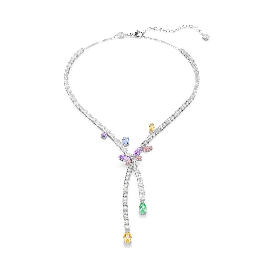 Swarovski Kette Ariana Grande Capsule, Swarovski-Kristall, Damen, Metall, silber
