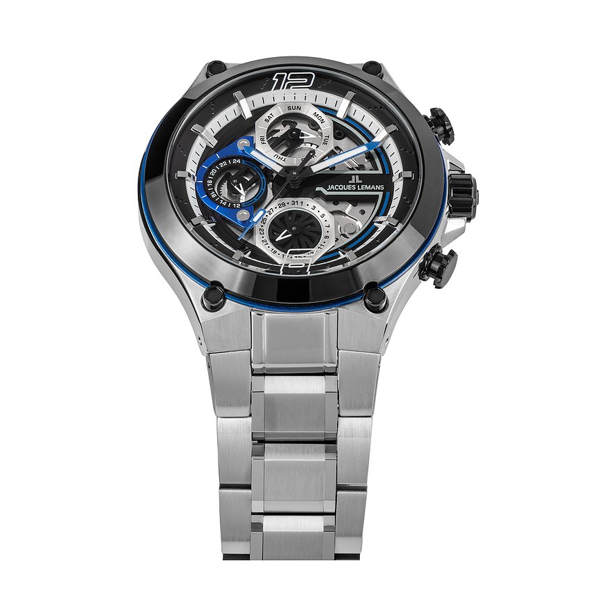 Jacques Lemans Jacques Lemans Herrenuhr Sport 1 2150D Edelstahl