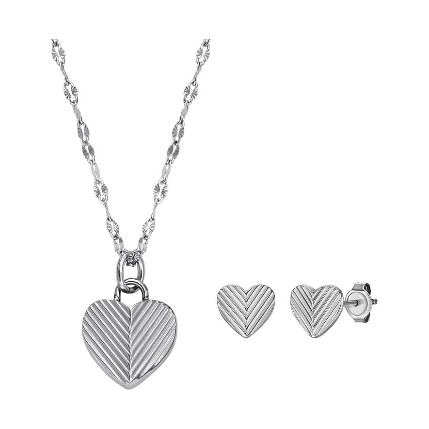 2. Chance - Fossil Schmuck-Set JF04669SET