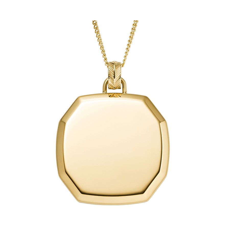 Fossil Kette HARLOW, Damen, Edelstahl, gold