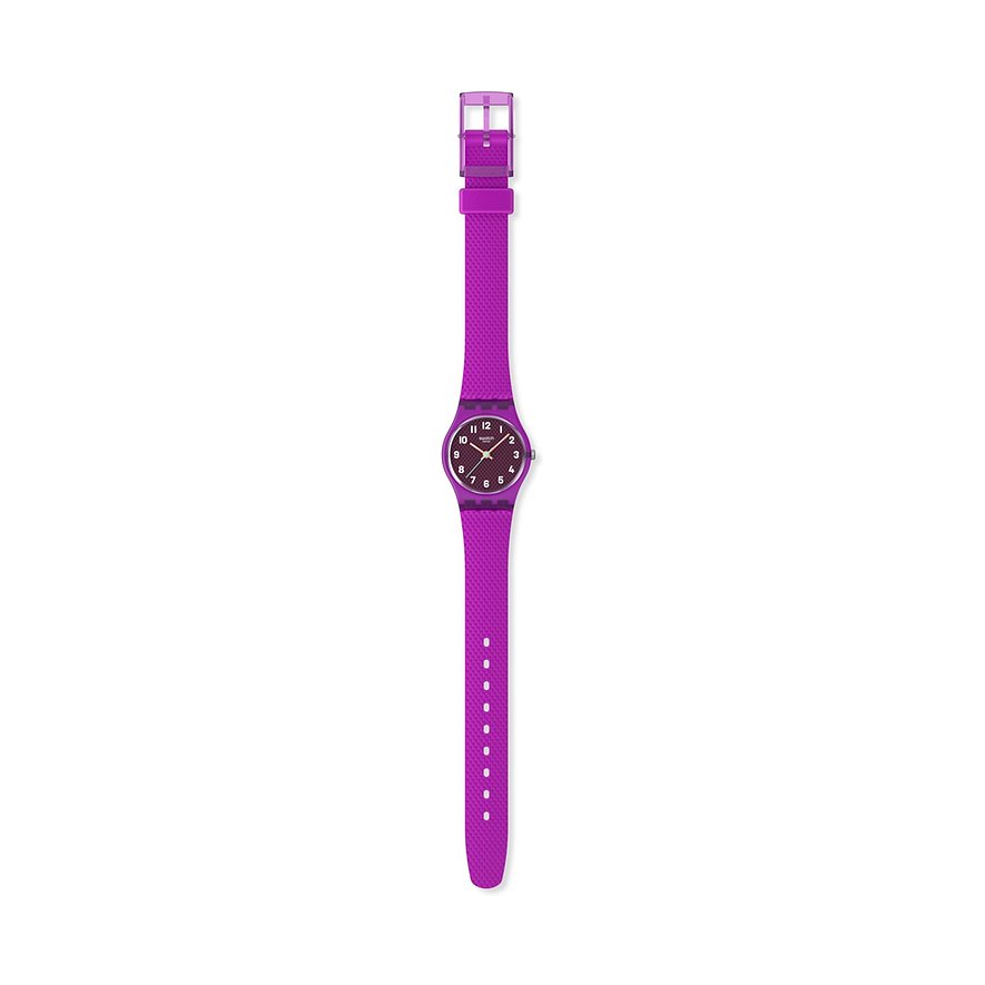 Swatch Damenuhr 2601 SWATCH ESSENTIALS LV122, Damen, Kunststoff, Armband: Silikon, Quarz, analog