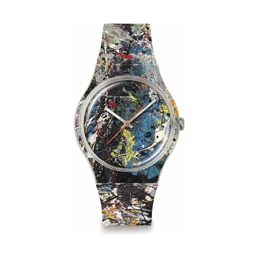 Swatch Unisexuhr 2601 SWATCH X GUGGENHEIM SUOZ366