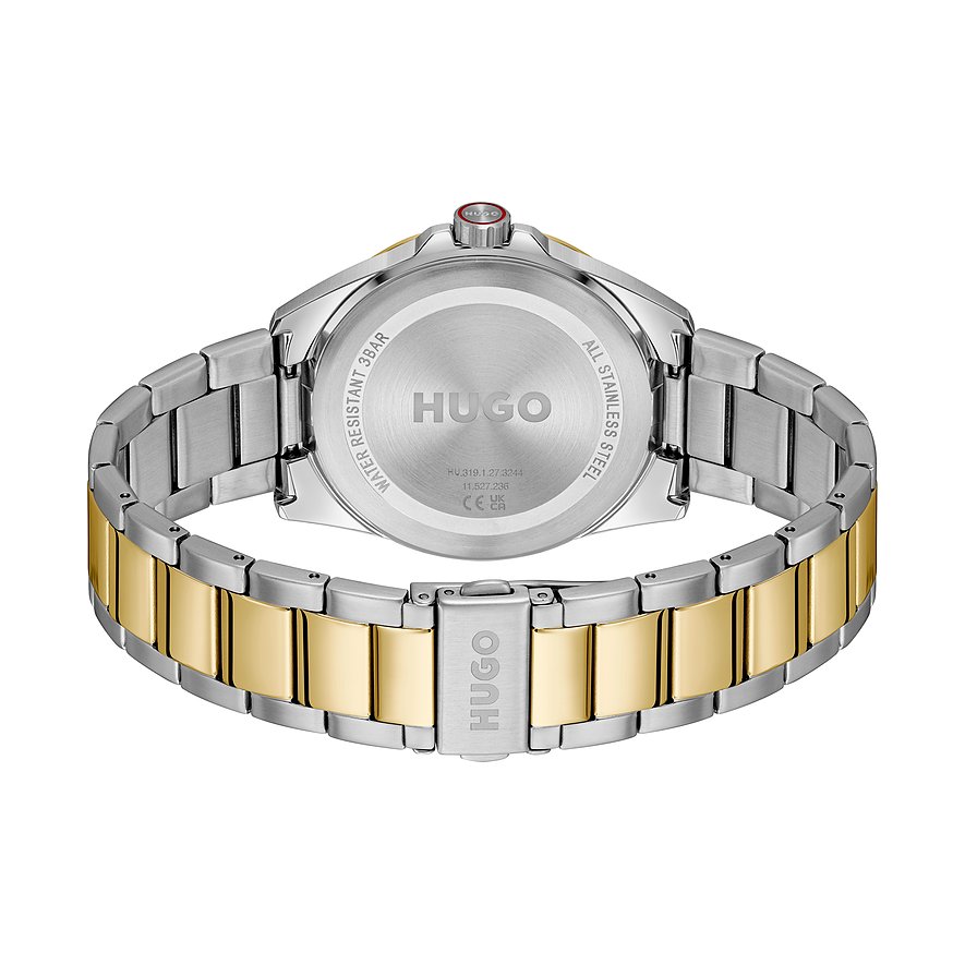 HUGO Mens #Seam Two Colour Bracelet Watch 1530452