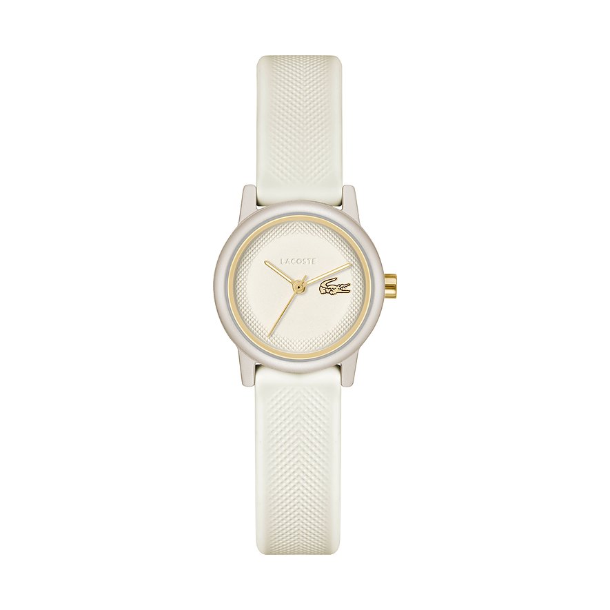 Lacoste Damenuhr LACOSTE.12.12 SWIFT 2001509, Damen, Aluminium, Armband: Silikon, Quarz, analog