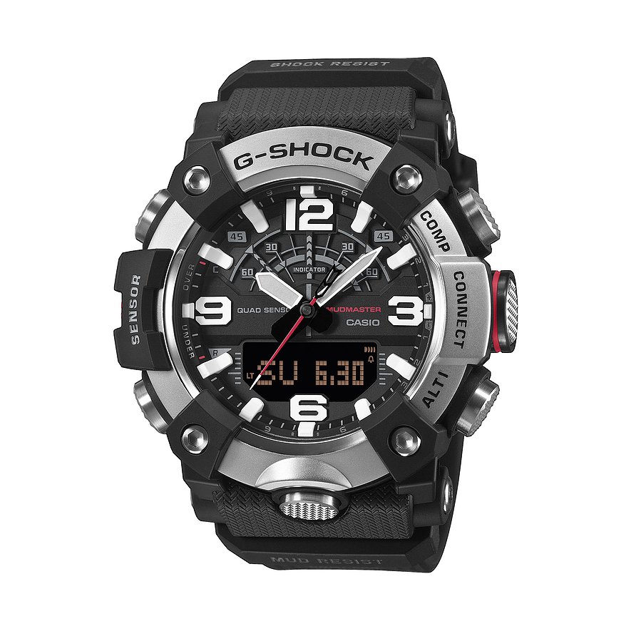 G-Shock Herrenuhr Mudmaster GG-B100XM-1AER, Herren, Resin, Armband: Resin, Quarz