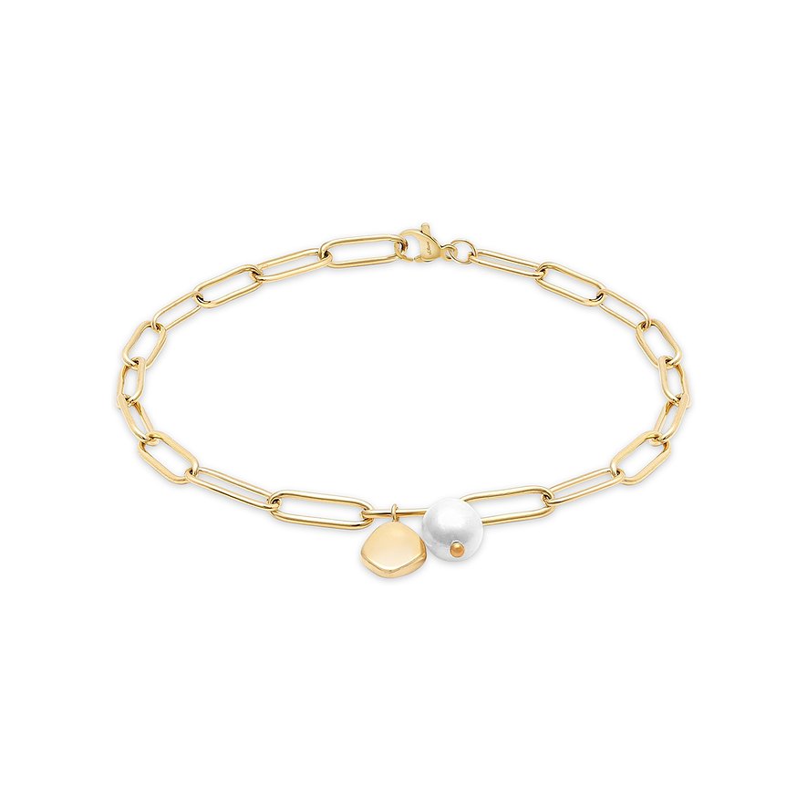 s.Oliver Armband, Damen, Edelstahl, gold