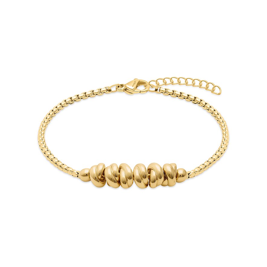 s.Oliver Armband, Damen, Edelstahl, gold
