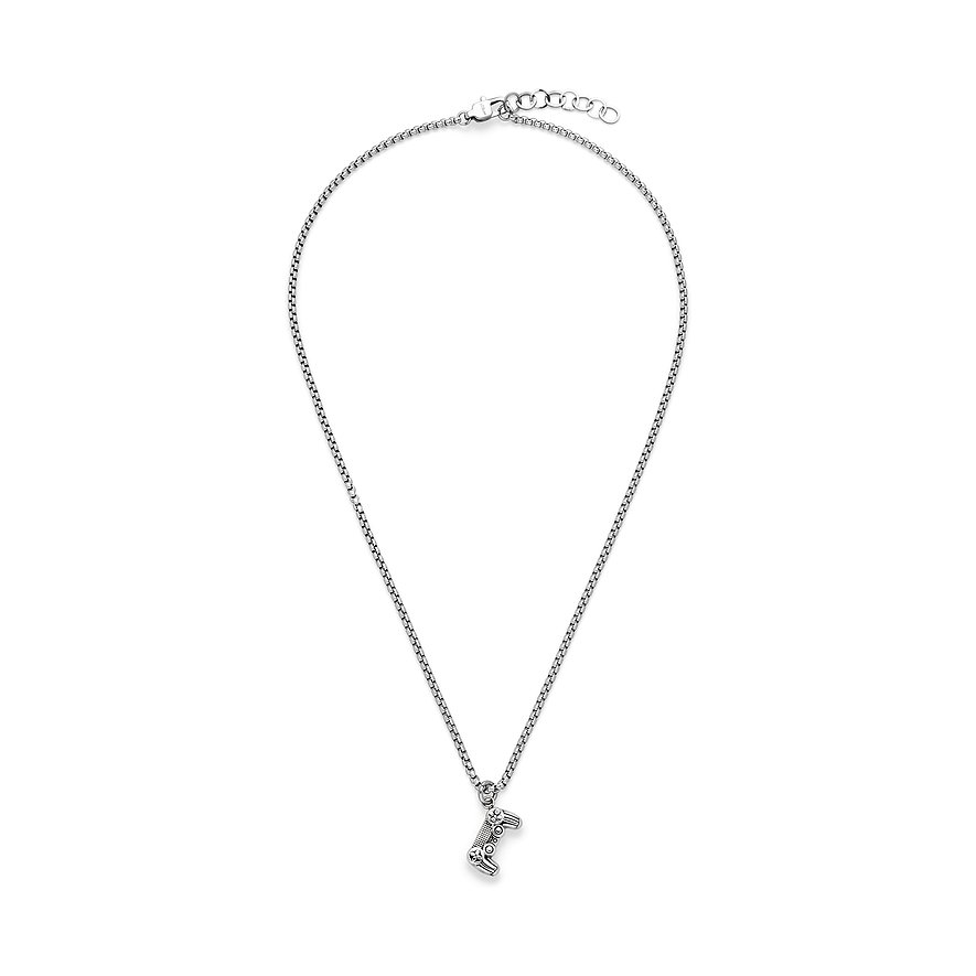 s.Oliver Halsschmuck aus 925er Silber mit einer Kette und einem Gamecontroller-Anhänger.