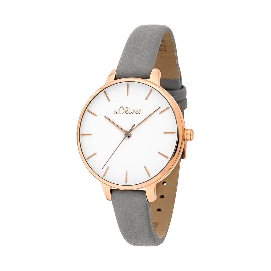 s.Oliver s.Oliver Damenuhr klassisch und zeitlos SO 3659 LQ Metall