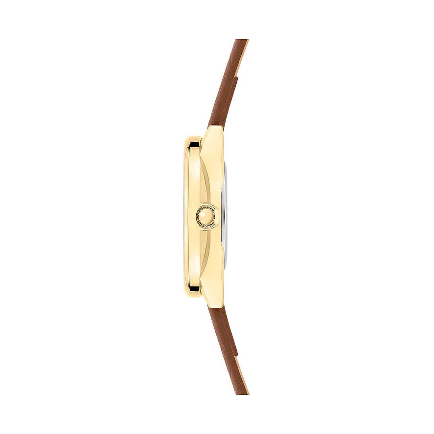 s.Oliver s.Oliver Damenuhr mit weichem strukturierten Band SO 4487 LQ Metall