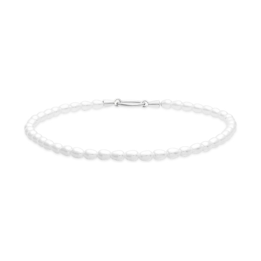 Tamaris Fußkette TJ-0761-A-25 Edelstahl, Perle