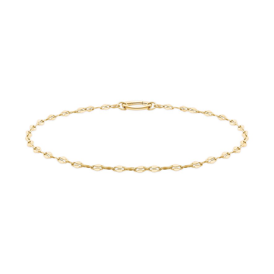 Tamaris Fußkette, Damen, Edelstahl, gold