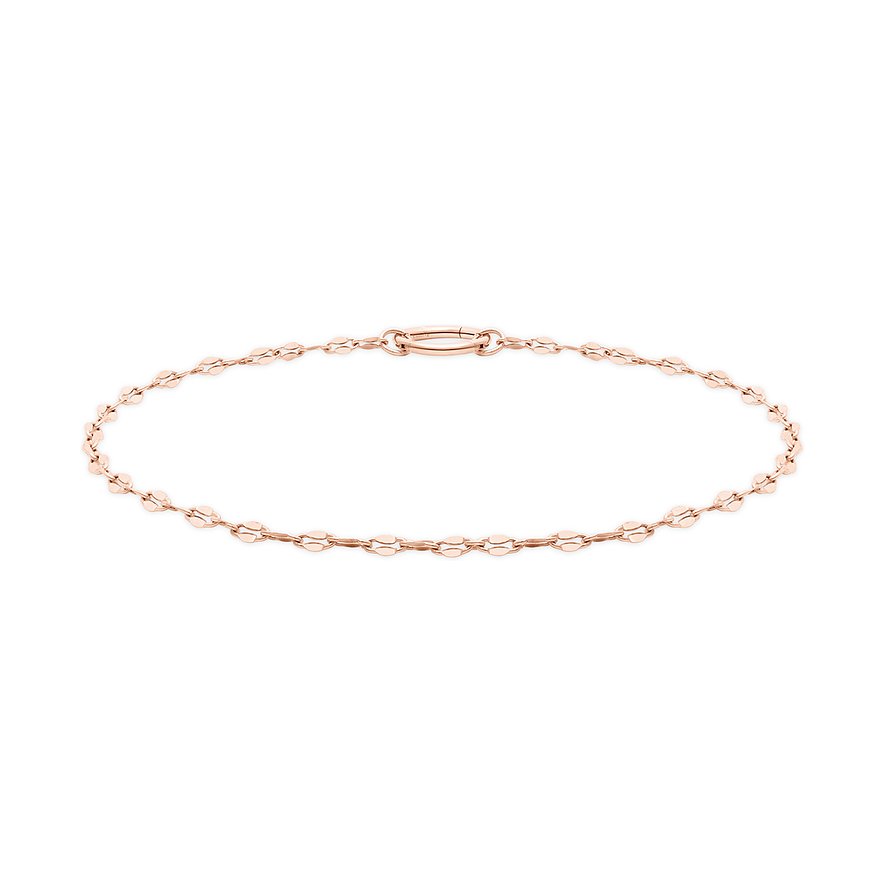 Tamaris Fußkette, Damen, Edelstahl, roségold