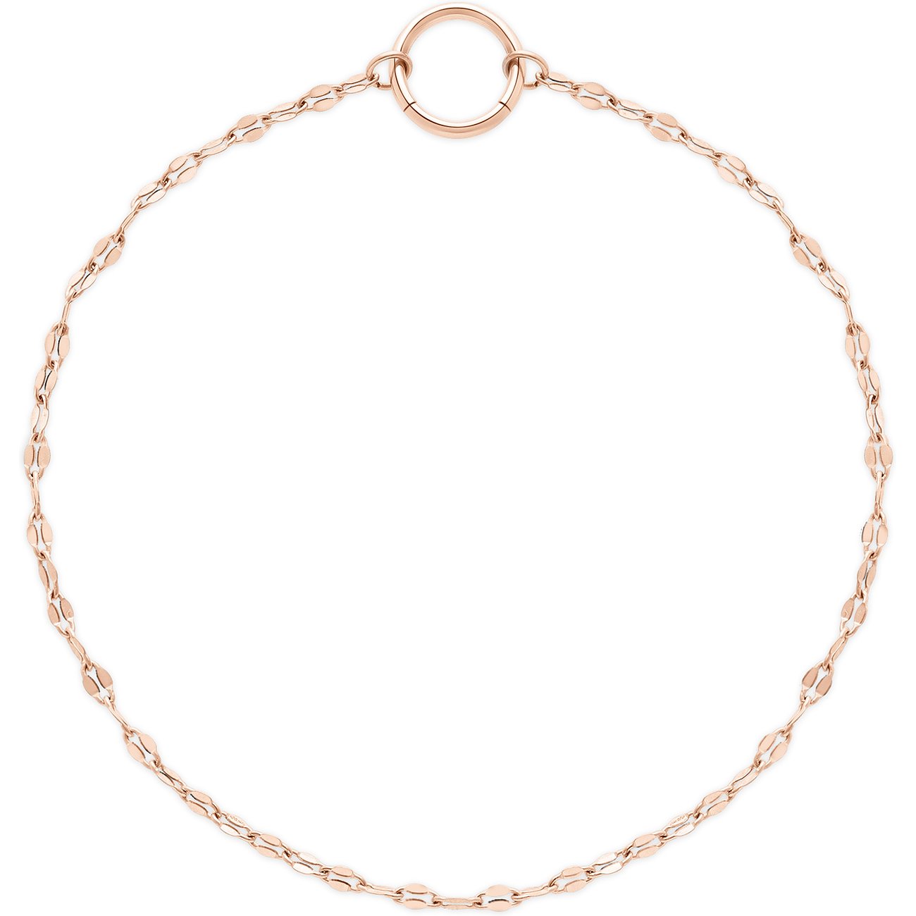 Ein zartes roségoldenes Tamaris Armband aus Edelstahl mit einem runden Schiebeverschluss.