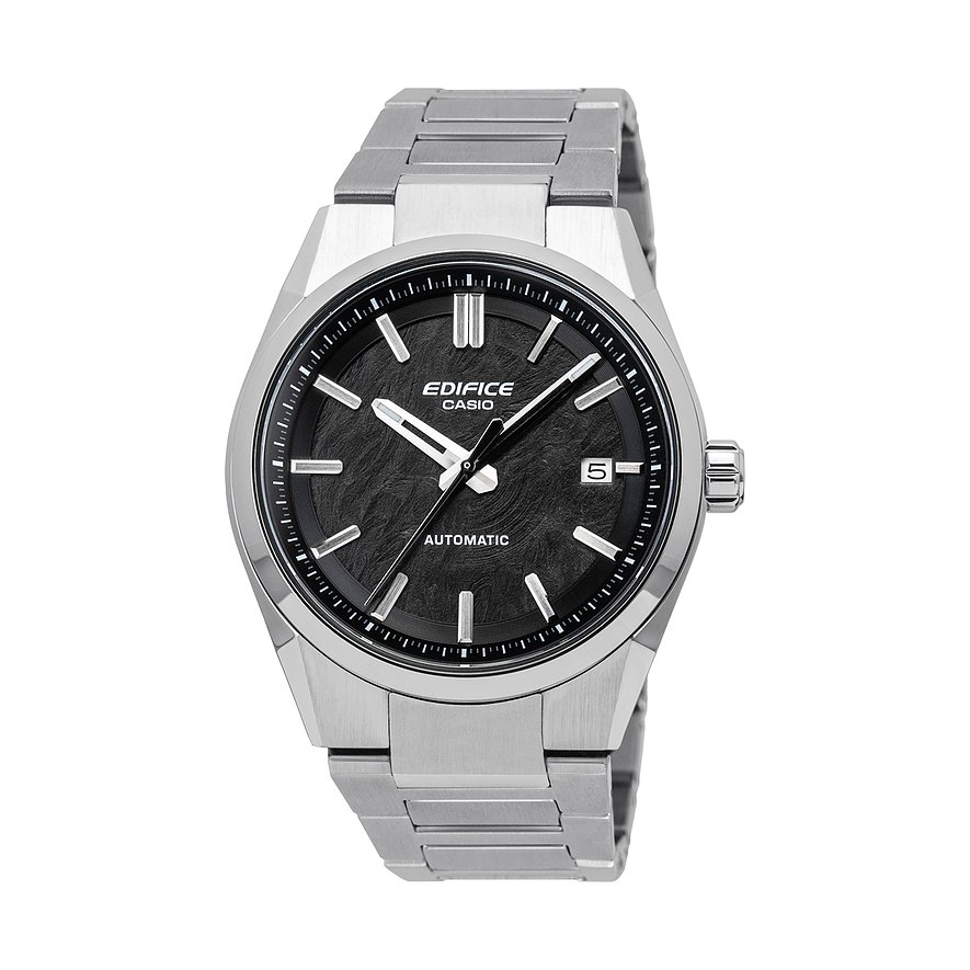 Casio Herrenuhr EDIFICE Automatic EFK-110D-1AER, Herren, Edelstahl, Armband: Edelstahl, Automatik