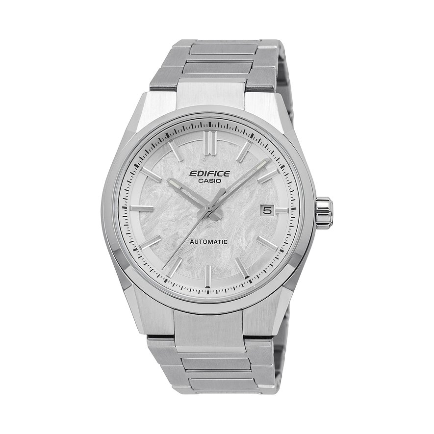 Casio Herrenuhr EDIFICE Automatic EFK-110D-7AER, Herren, Edelstahl, Armband: Edelstahl, Automatik