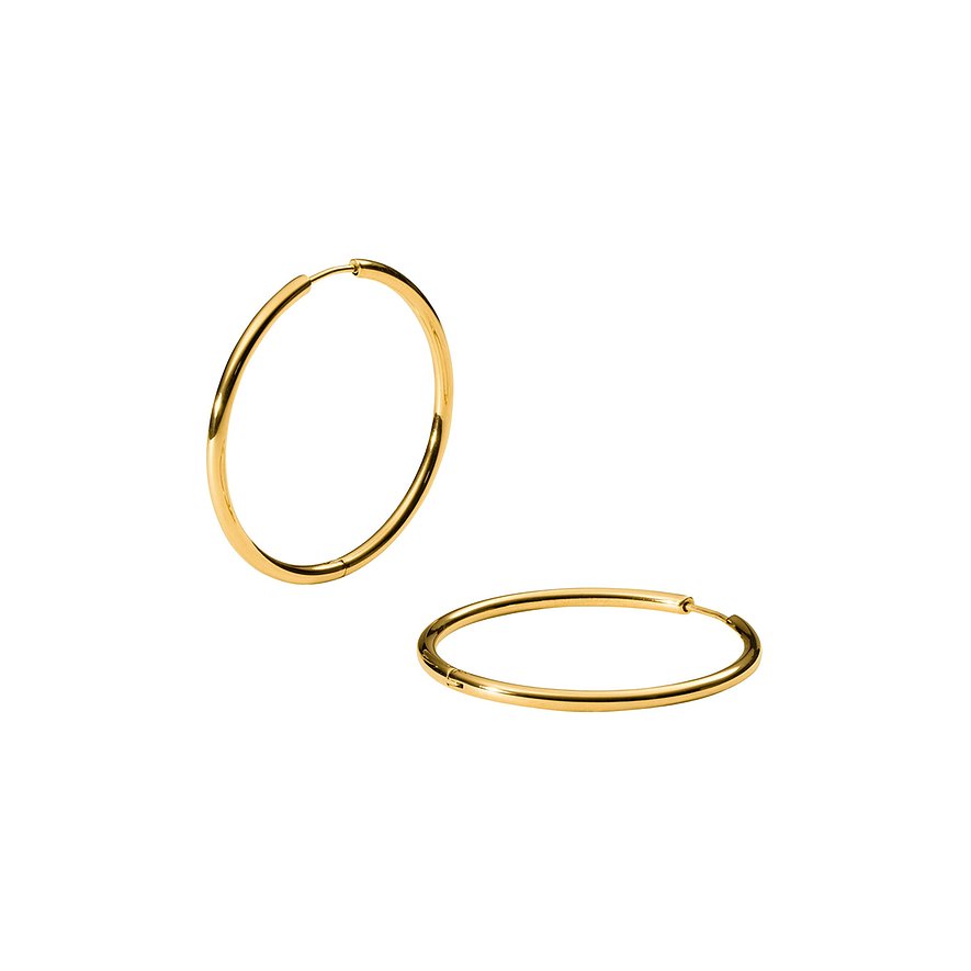 Purelei Creolen Core Collection 24204-Earring-Echo-Gold Edelstahl