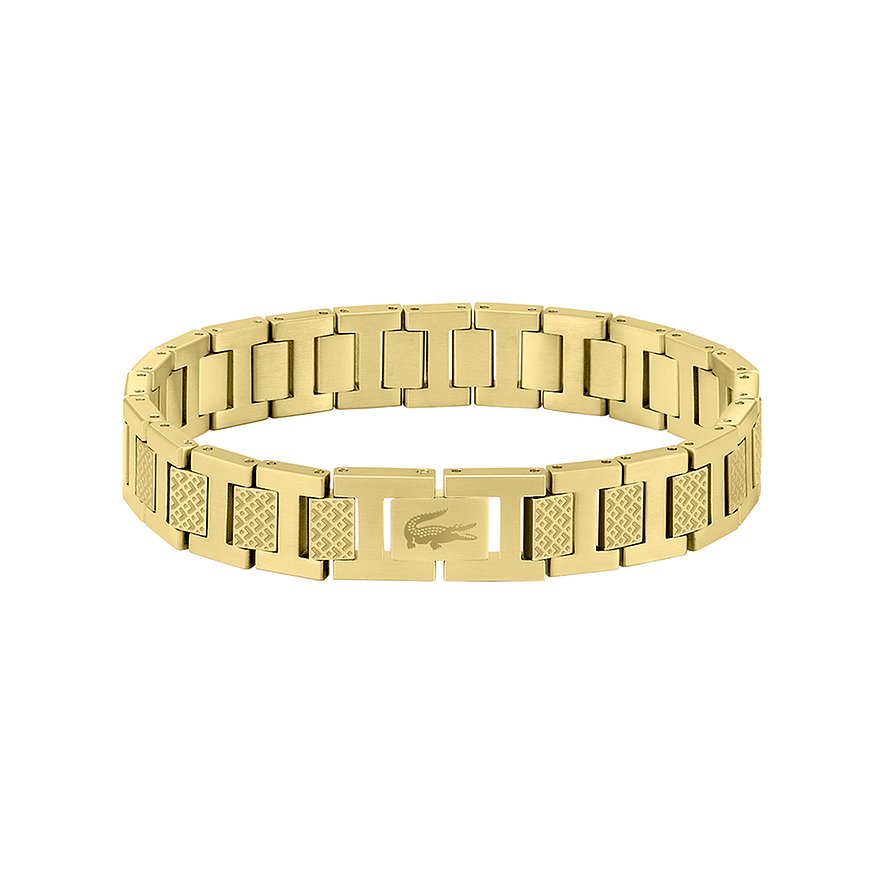 Lacoste Armband METROPOLE, Herren, Edelstahl, gold