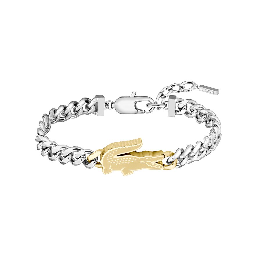 Lacoste Armband ARTHOR, Unisex, Edelstahl, bicolor