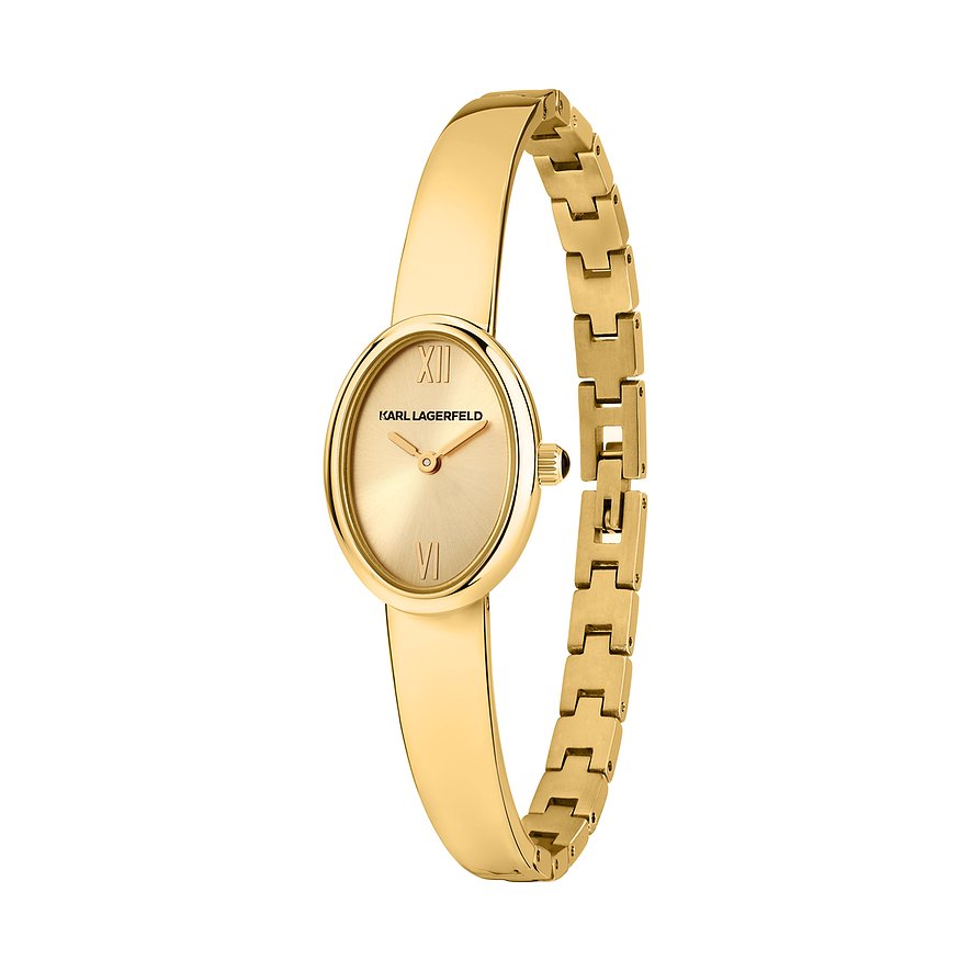 Karl Lagerfeld Damenuhr Oval Allure R0553113501 Stahl