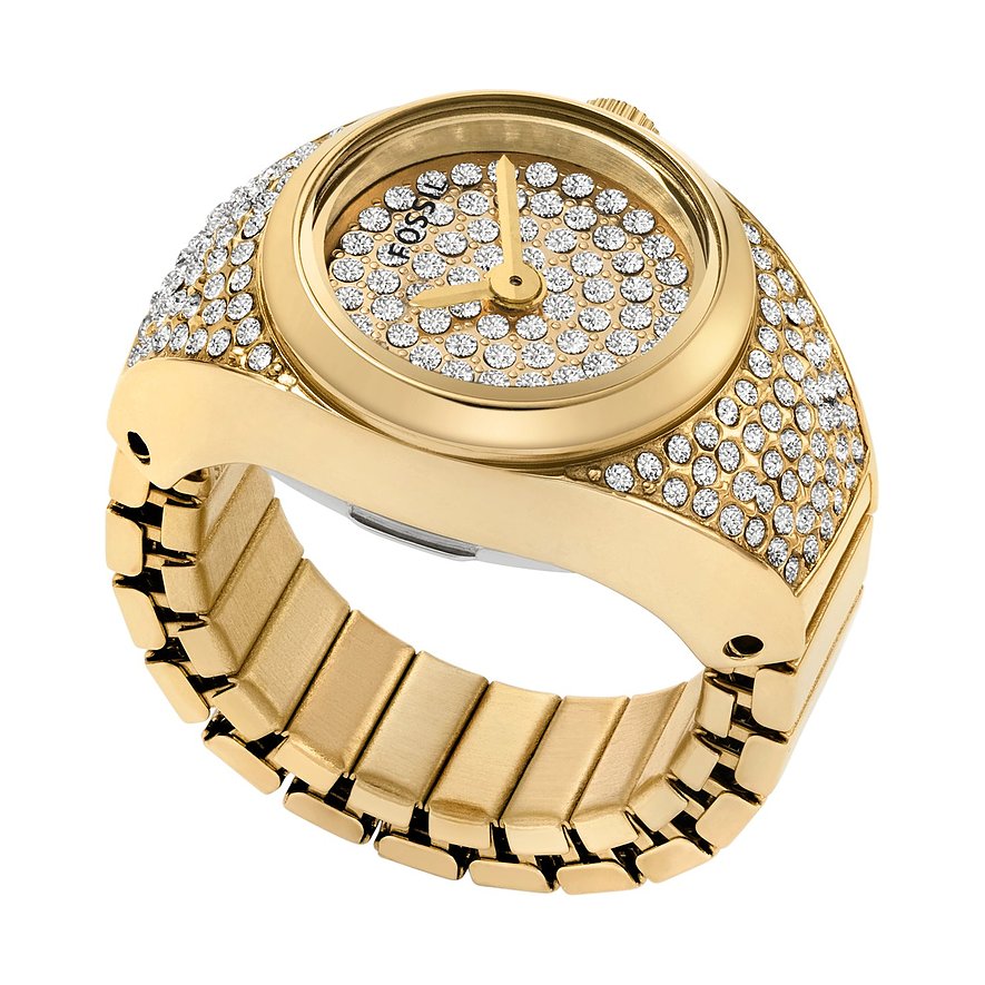 2. Chance - Fossil Uhren-Set ES5392, Damen, Edelstahl, Armband: Edelstahl, Quarz, analog