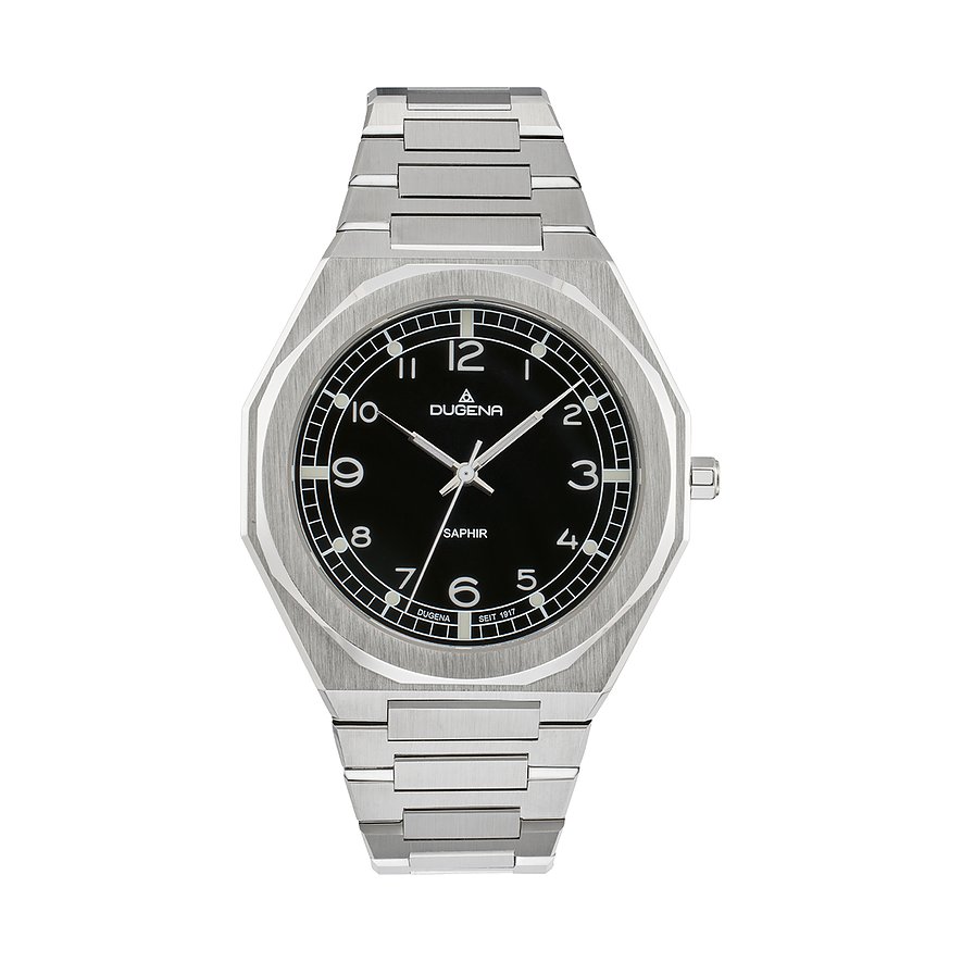 Dugena Herrenuhr München 4461227 Edelstahl