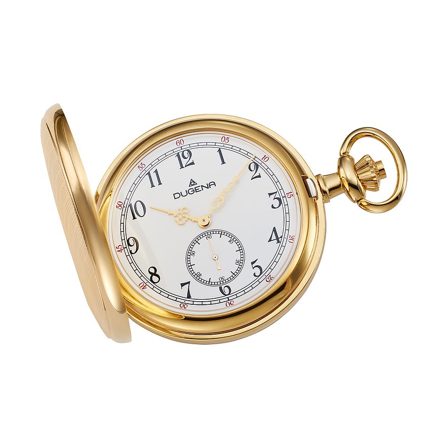 Dugena Taschenuhr Savonette 4461235 Metall - Farbe: Gold