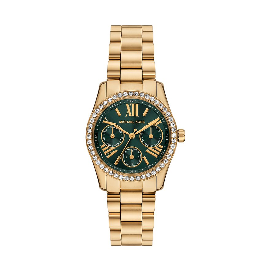 2. Chance - Michael Kors Damenuhr MK4924, Damen, Edelstahl, Armband: Edelstahl, Quarz, analog