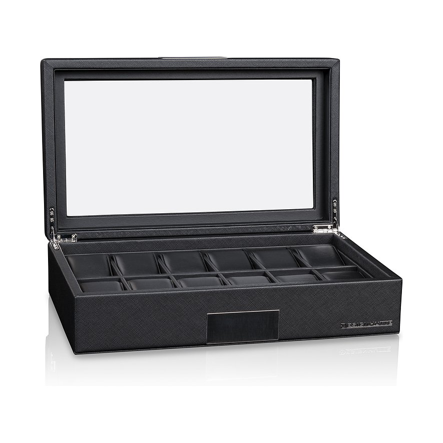 Designhütte Uhrenbox 70005-212.142 - Farbe: Schwarz