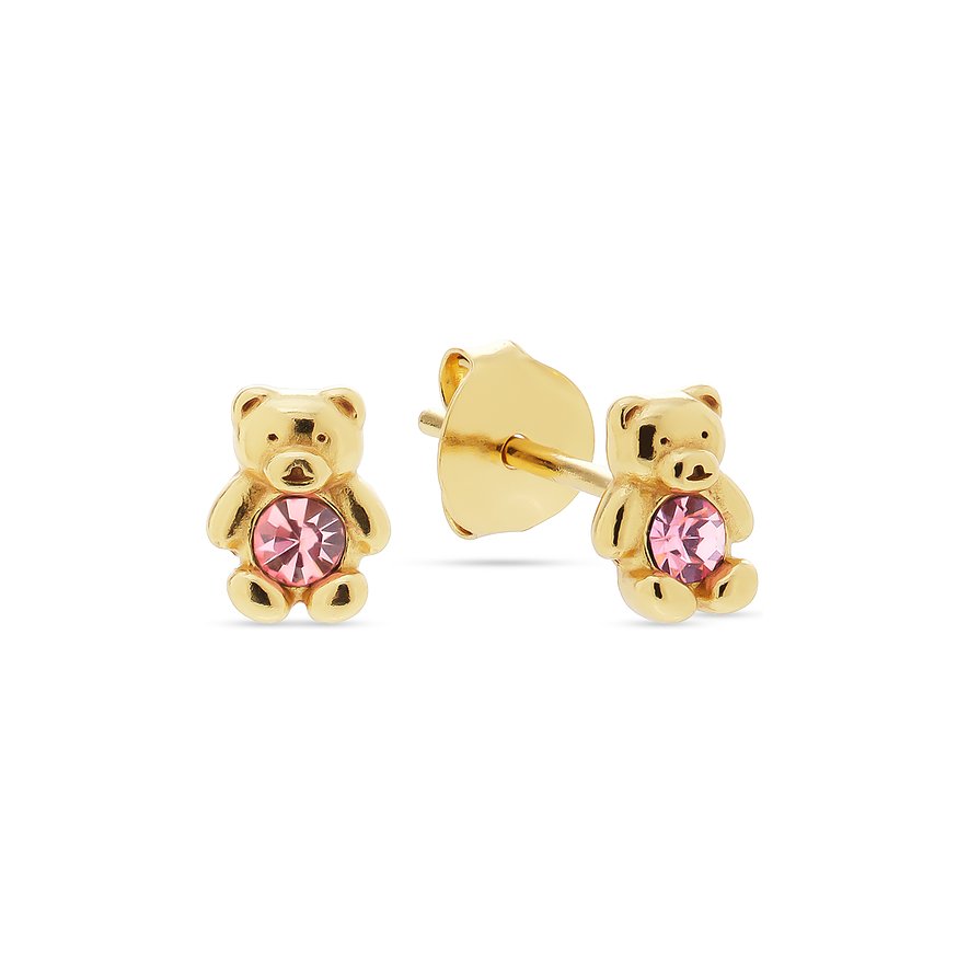 FAVS Little Friends Kinderohrring 89233252 925er Silber - Farbe: Gelbgold