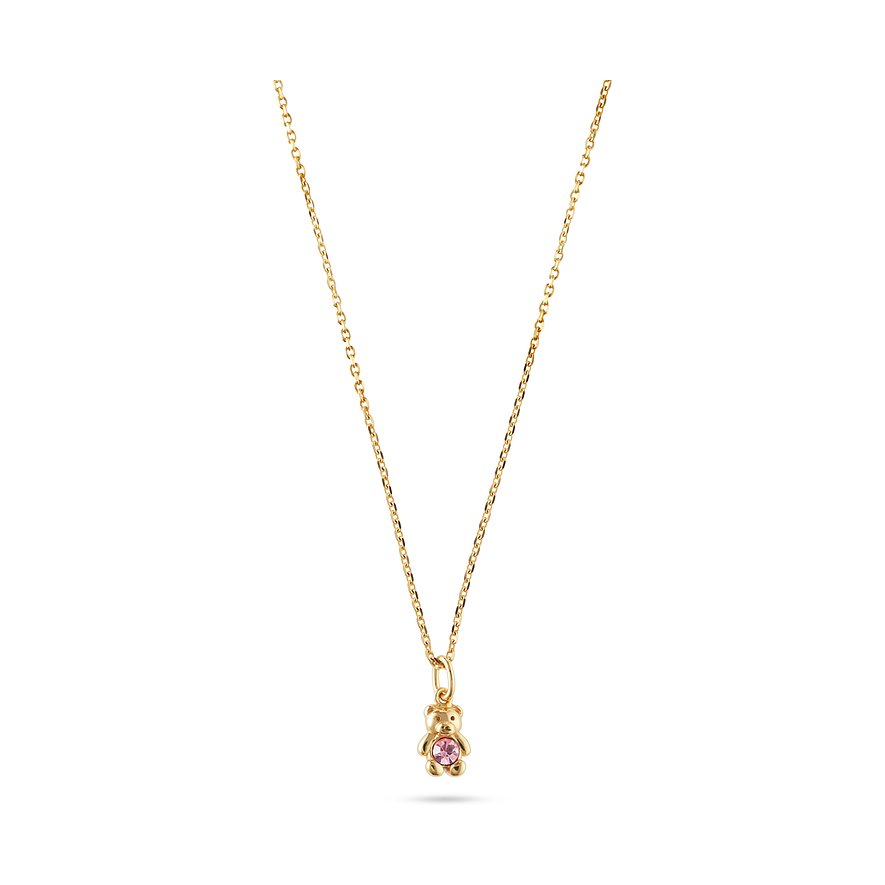 FAVS Little Friends Kinderkette 89233255 925er Silber - Farbe: Gelbgold