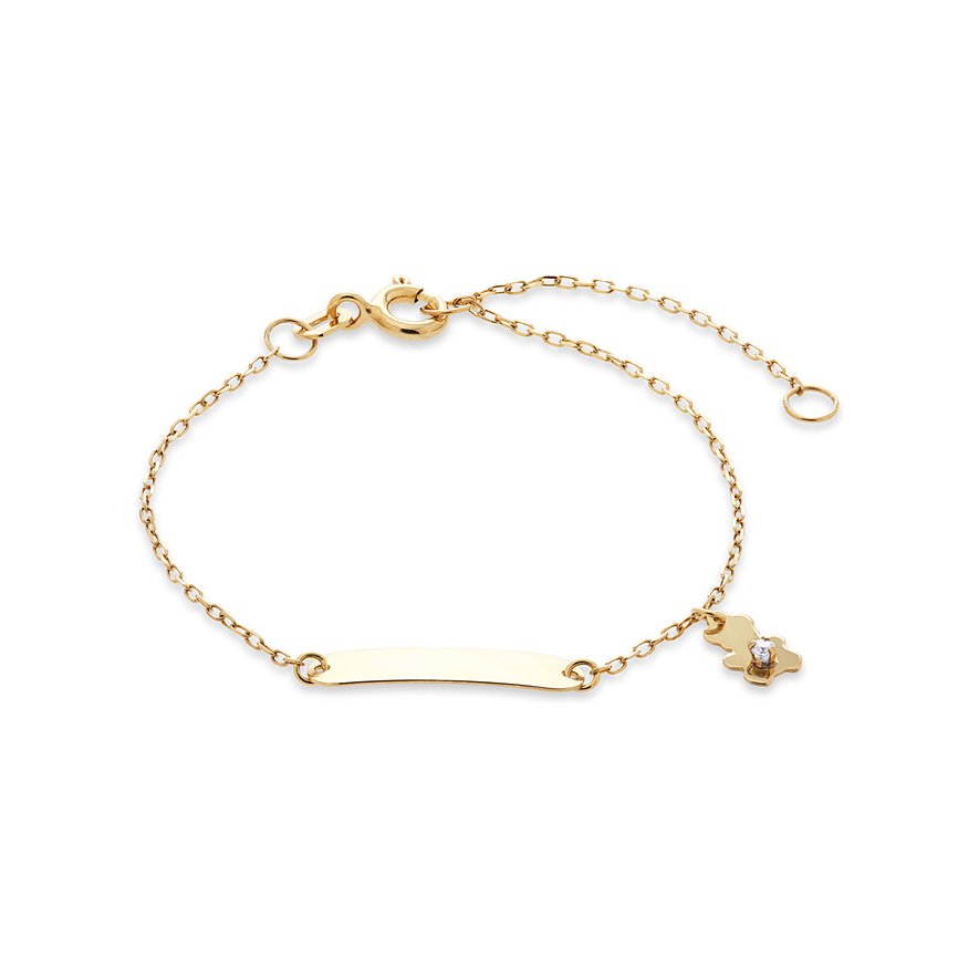 FAVS Little Friends Armband 89233450 375er Gelbgold - Farbe: gelbgold