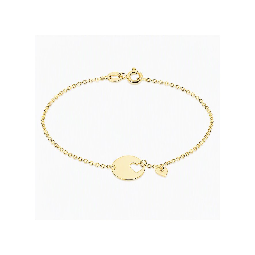 Valeria Armband 89233880 925er Silber, recycelt - Farbe: Gelbgold