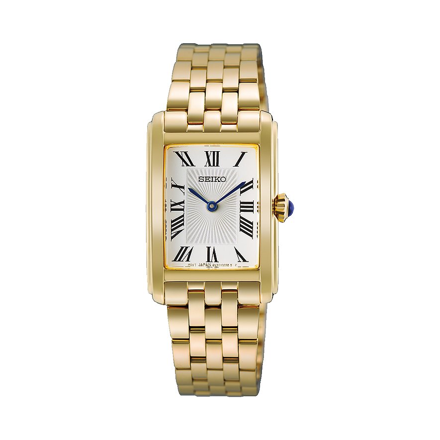Seiko Uhr Quarz Quarz Damen HGG001P1, Bicolor Edelstahl, Christ