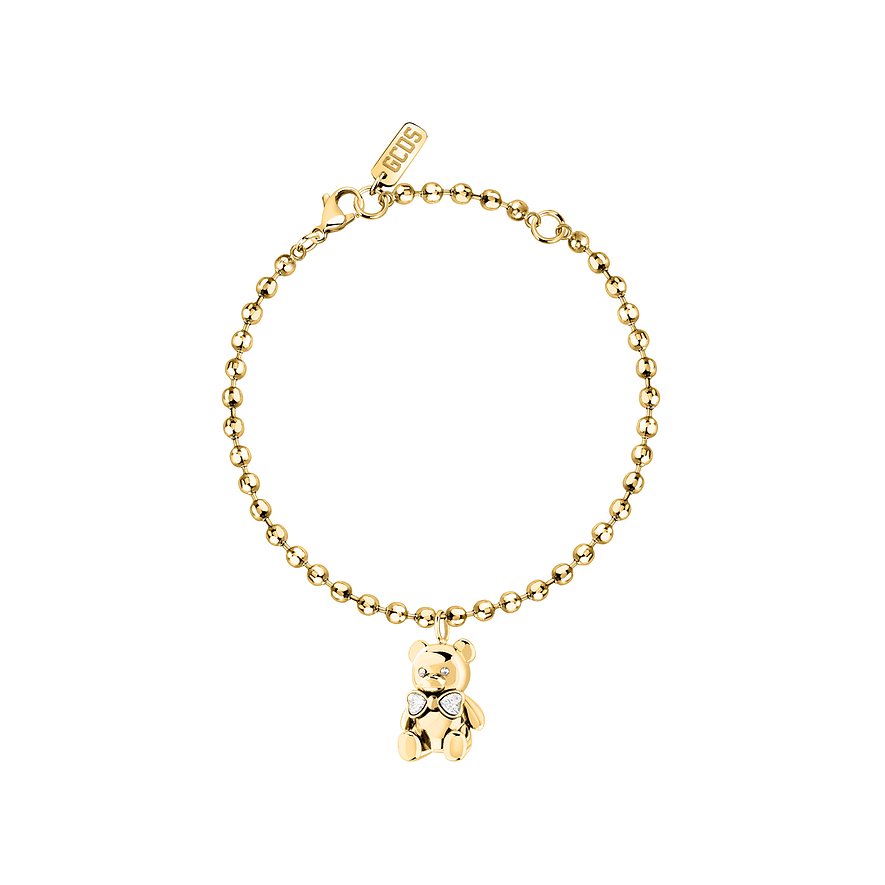 GCDS Armband Coraggio Bear GCAZF22 Edelstahl