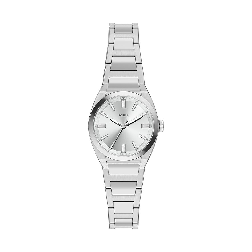 FOSSIL Everett Vrouwen Horloge 27 mm Zilverkleurig