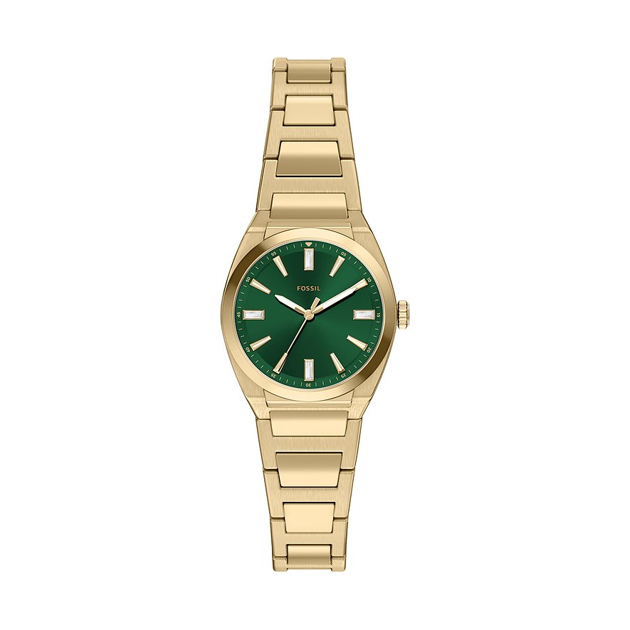 Fossil Damenuhr Everett ES5493 Edelstahl - Farbe: Gold
