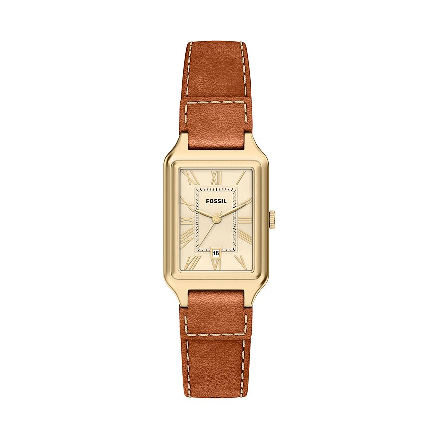 Fossil Damenuhr Raquel ES5504 Edelstahl - Farbe: Braun
