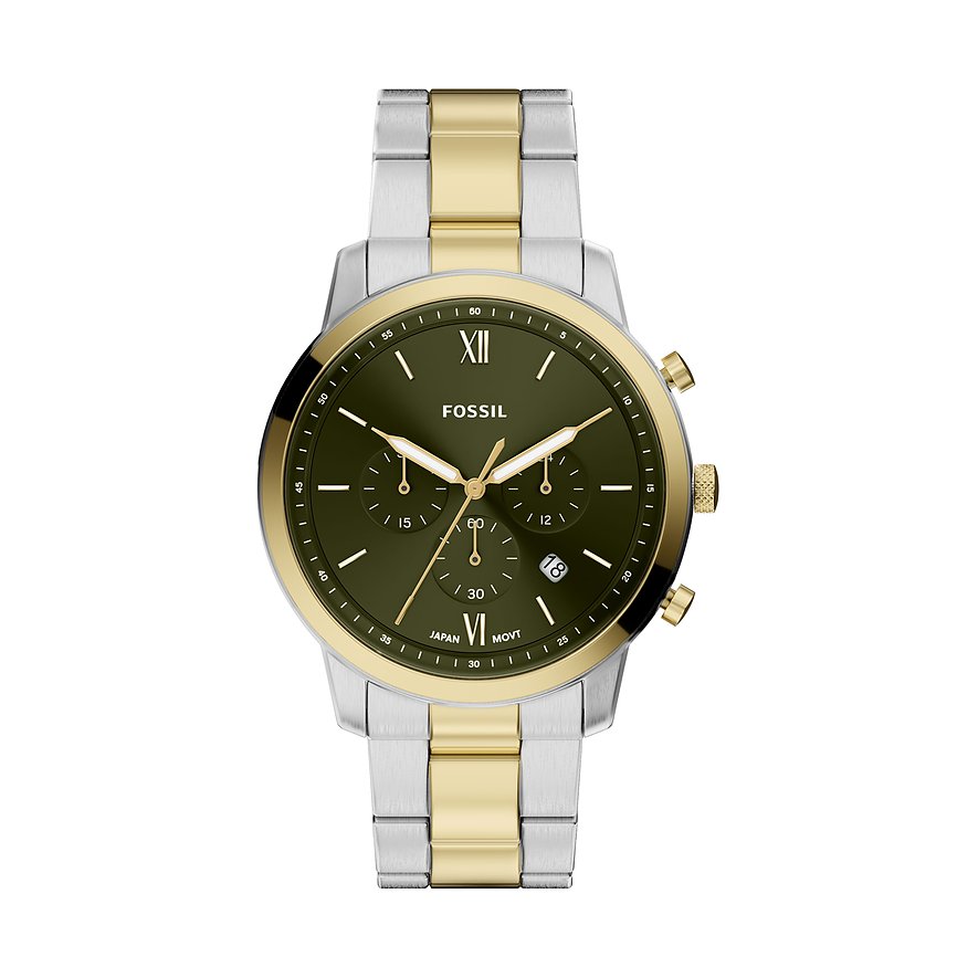 FOSSIL Neutra Mannen Horloge 44 mm Zilverkleurig